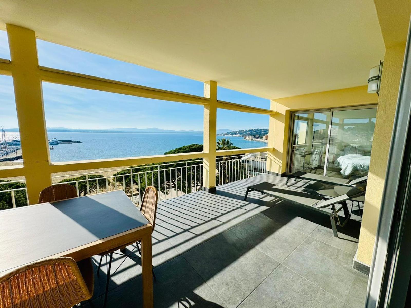 Grand Appartement - Central Beach - Residence De La Rose Sainte-Maxime Exterior foto